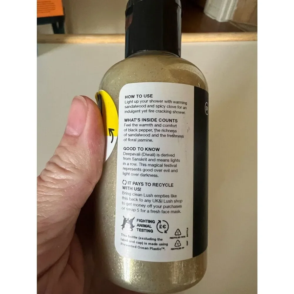 Lush Sparkling Light Shower Gel -3.3 oz NO SEAL ON UK PRODUCTS Brand New